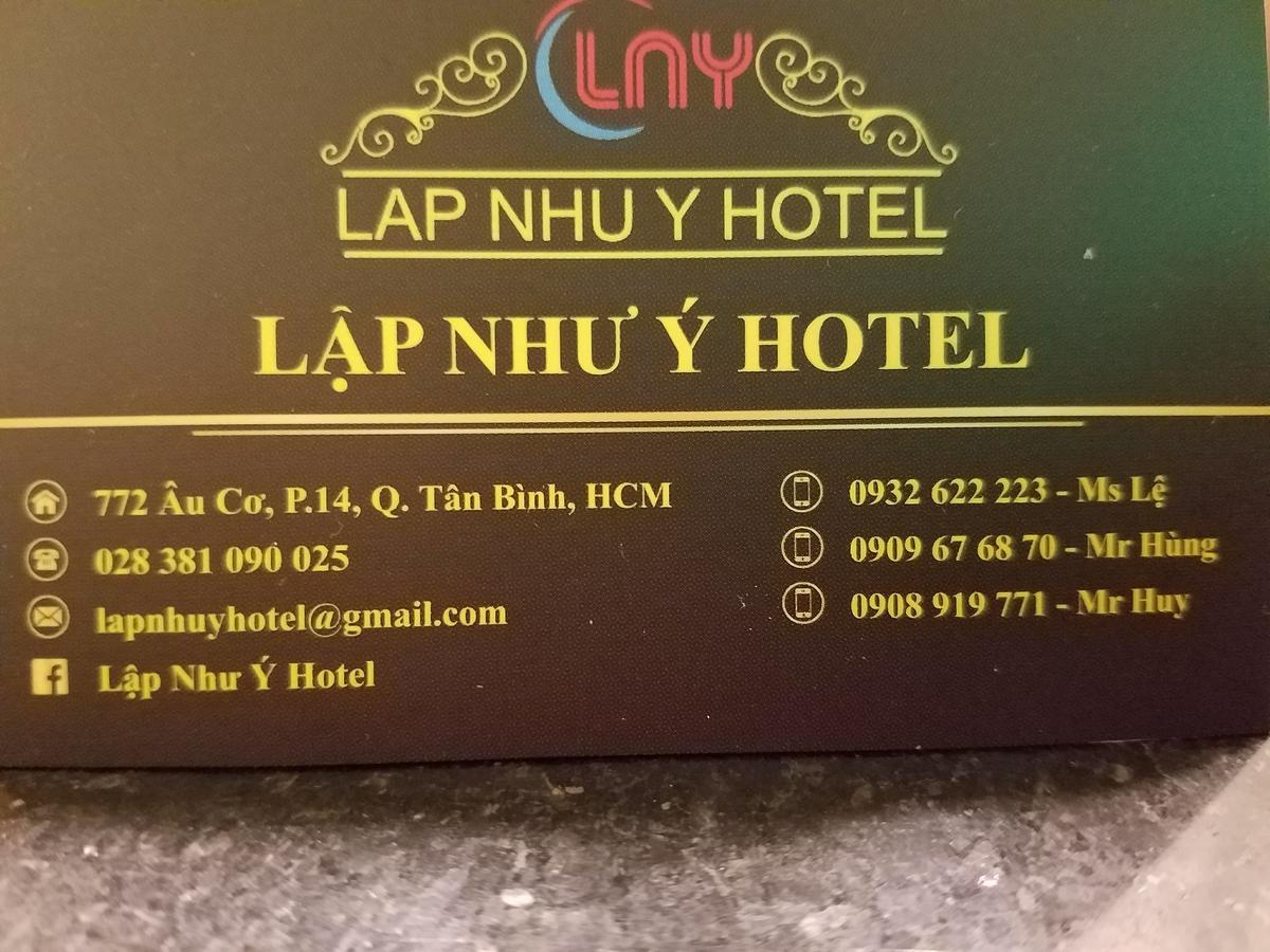Lap Nhu Y Hotel Ho Chi Minh City Exterior photo